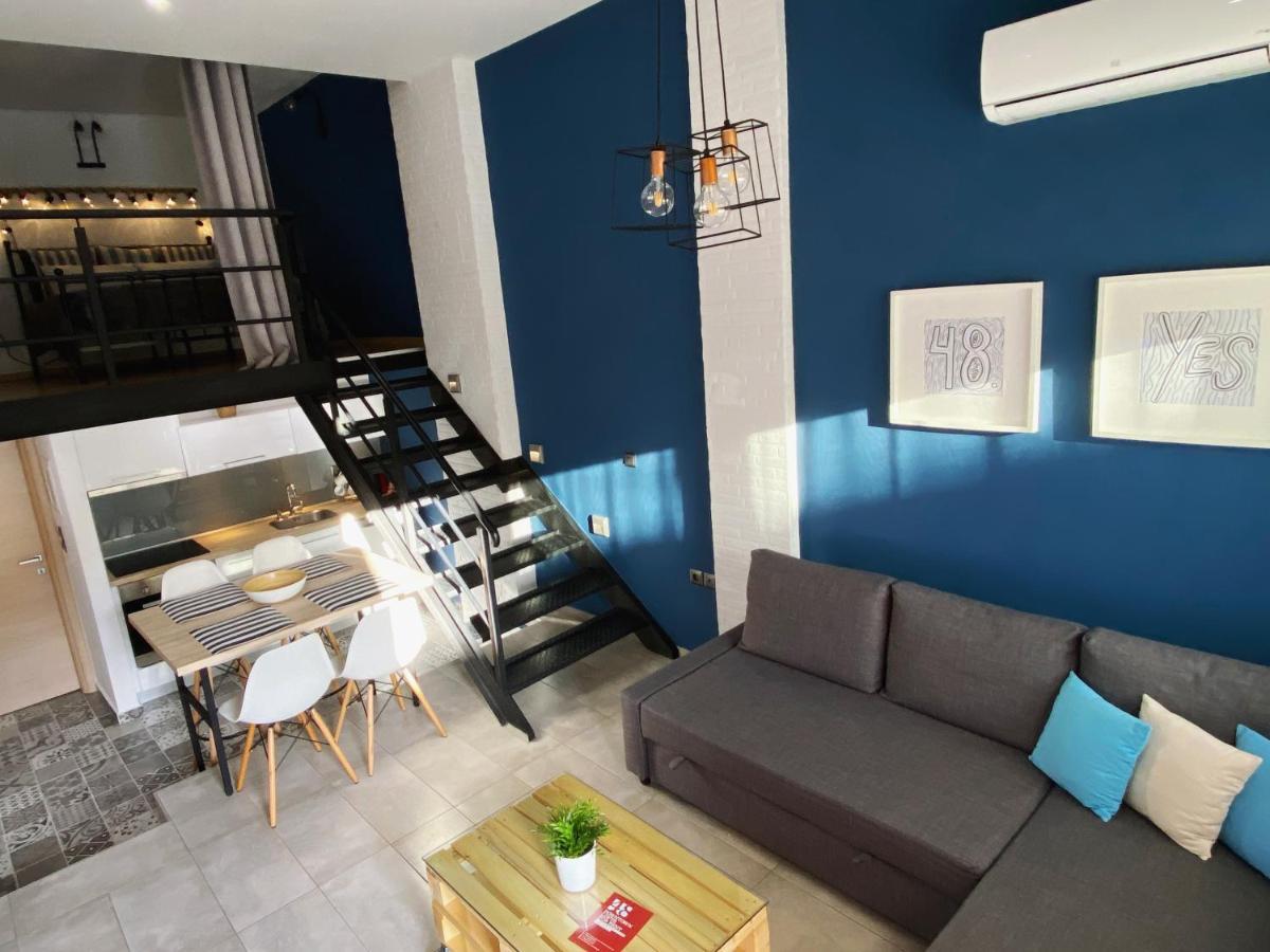 Appartamento 48 Downtown Lofts Néa Péramos Esterno foto
