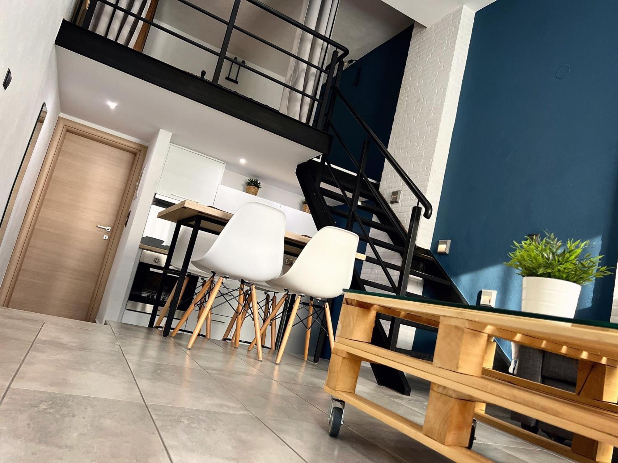 Appartamento 48 Downtown Lofts Néa Péramos Esterno foto