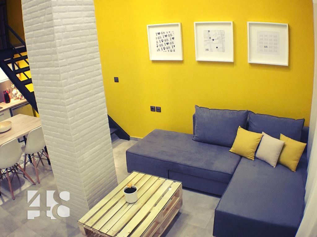 Appartamento 48 Downtown Lofts Néa Péramos Esterno foto