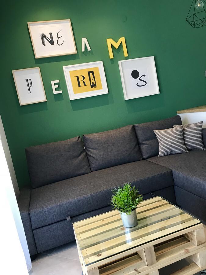 Appartamento 48 Downtown Lofts Néa Péramos Esterno foto