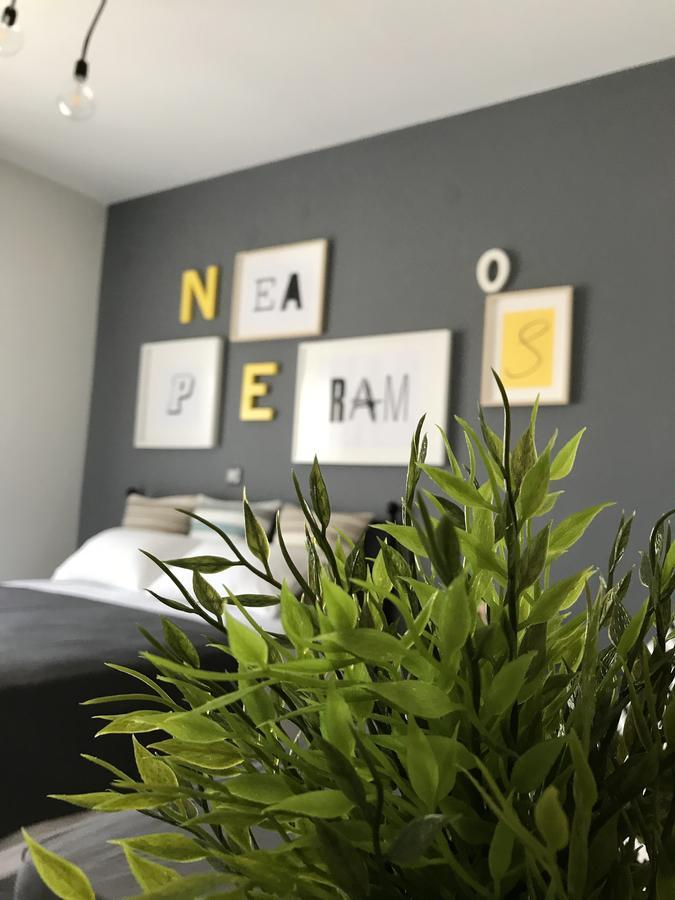Appartamento 48 Downtown Lofts Néa Péramos Esterno foto