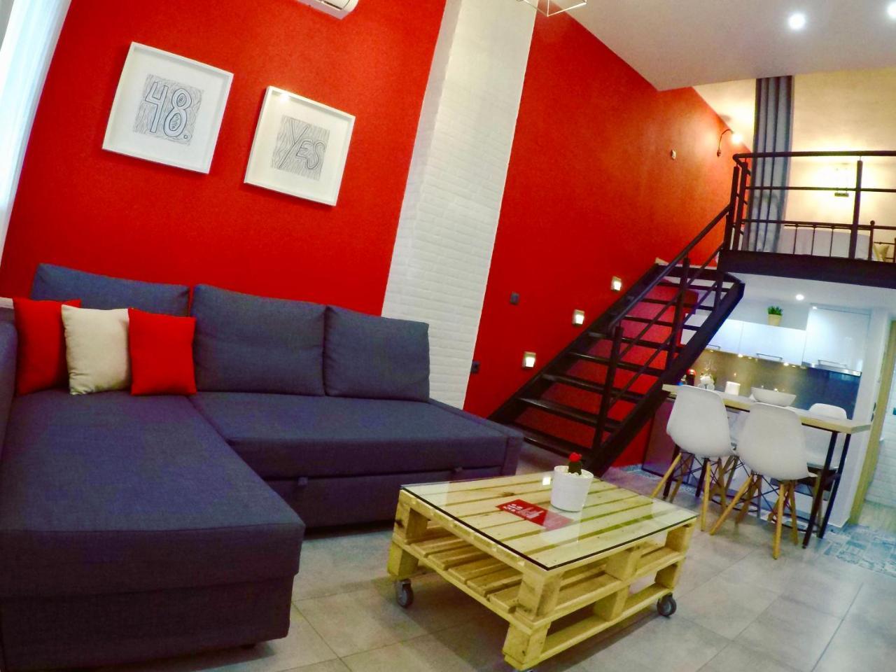 Appartamento 48 Downtown Lofts Néa Péramos Esterno foto